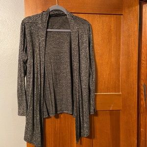 Lightweight charcoal cardigan